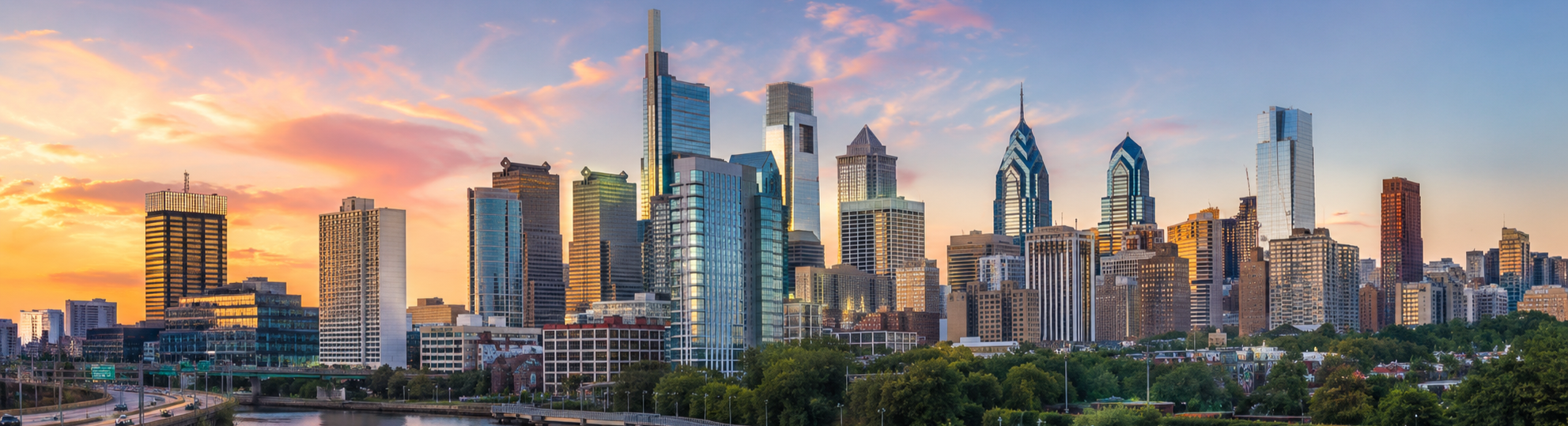 Philadelphia skyline. Image credit: ChatGPT